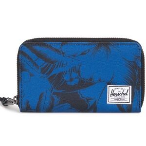 Herschel Supply & Co. Avenue Wallet in Blue Jungle Canvas
